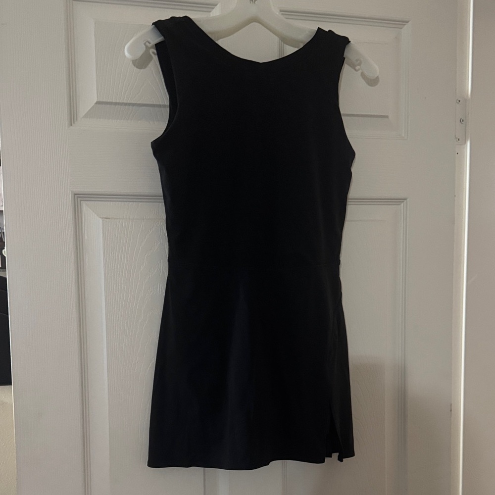 Athletic dress with built in shorts